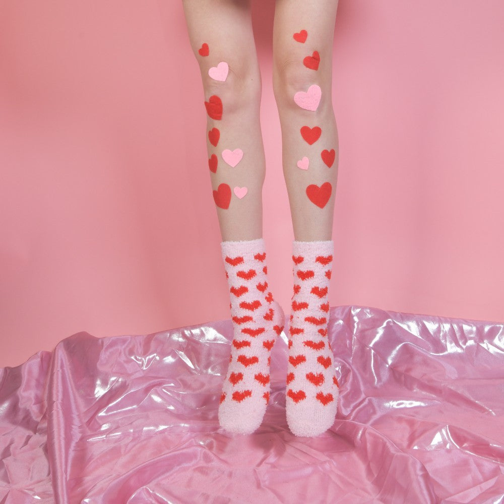 Chaussettes Moumoute Coeur - Coucou Suzette