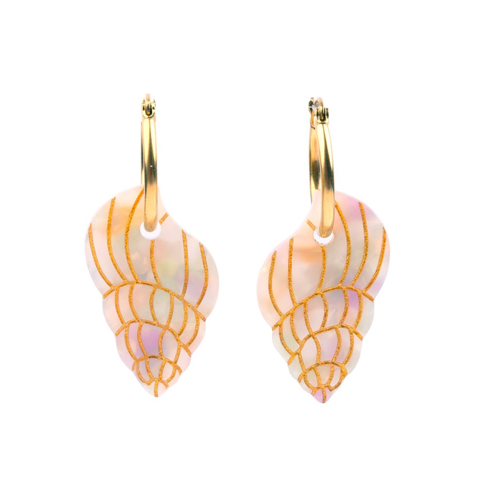 Boucles d'oreilles Coquillage - Coucou Suzette