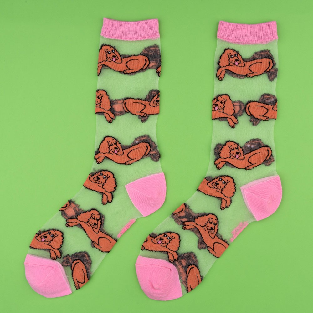 Cocker Sheer Socks