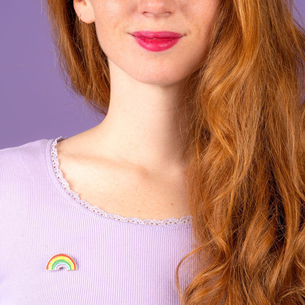 Pin's Arc-en-ciel - Coucou Suzette