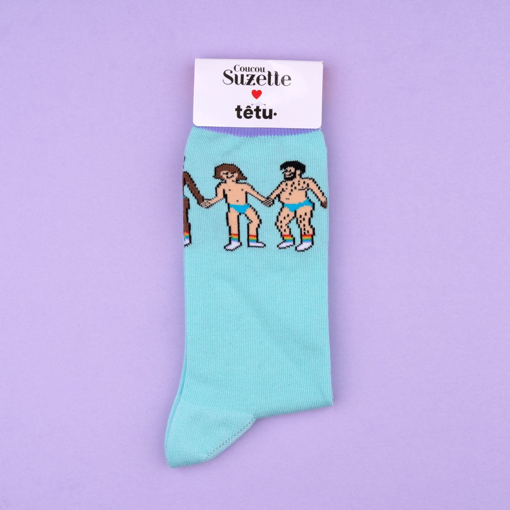 Chaussettes Marche des Fiertés - Coucou Suzette