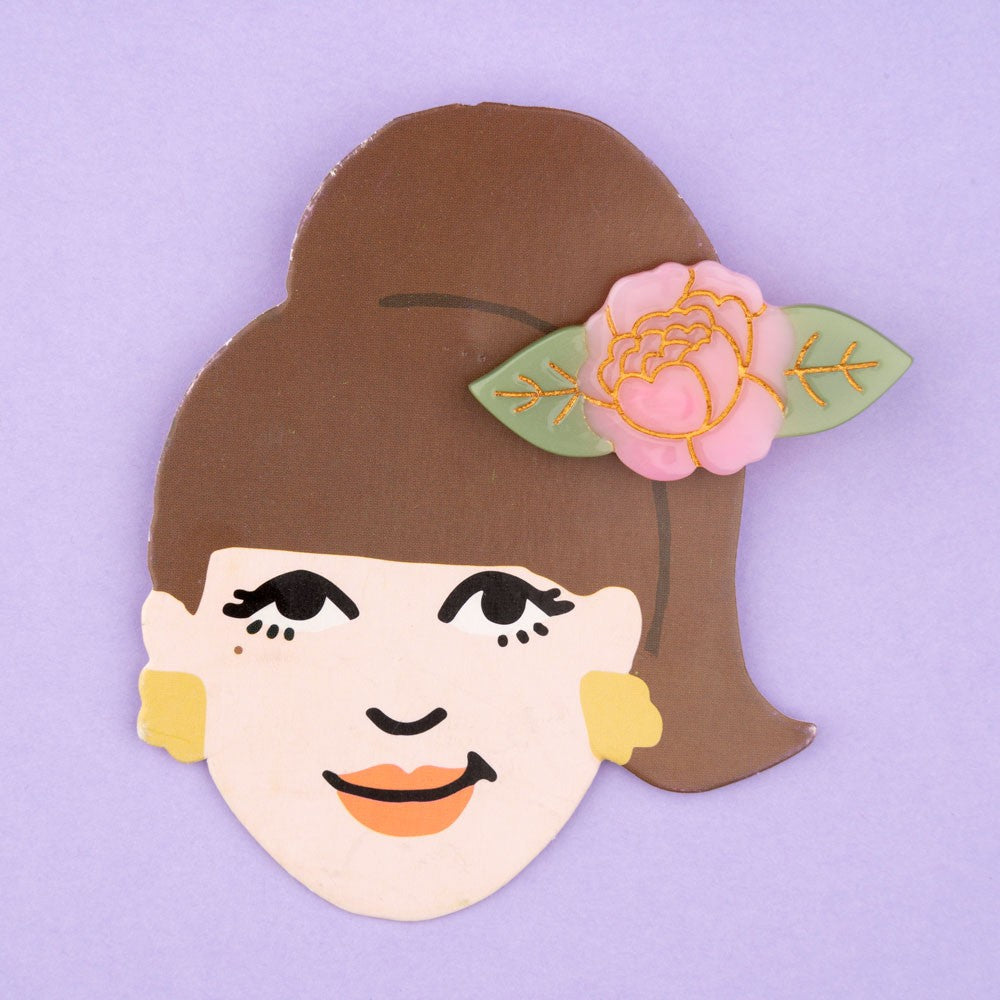 Barrette Pivoine - Coucou Suzette
