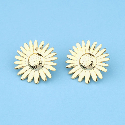 Boucles d'oreilles Tournesol