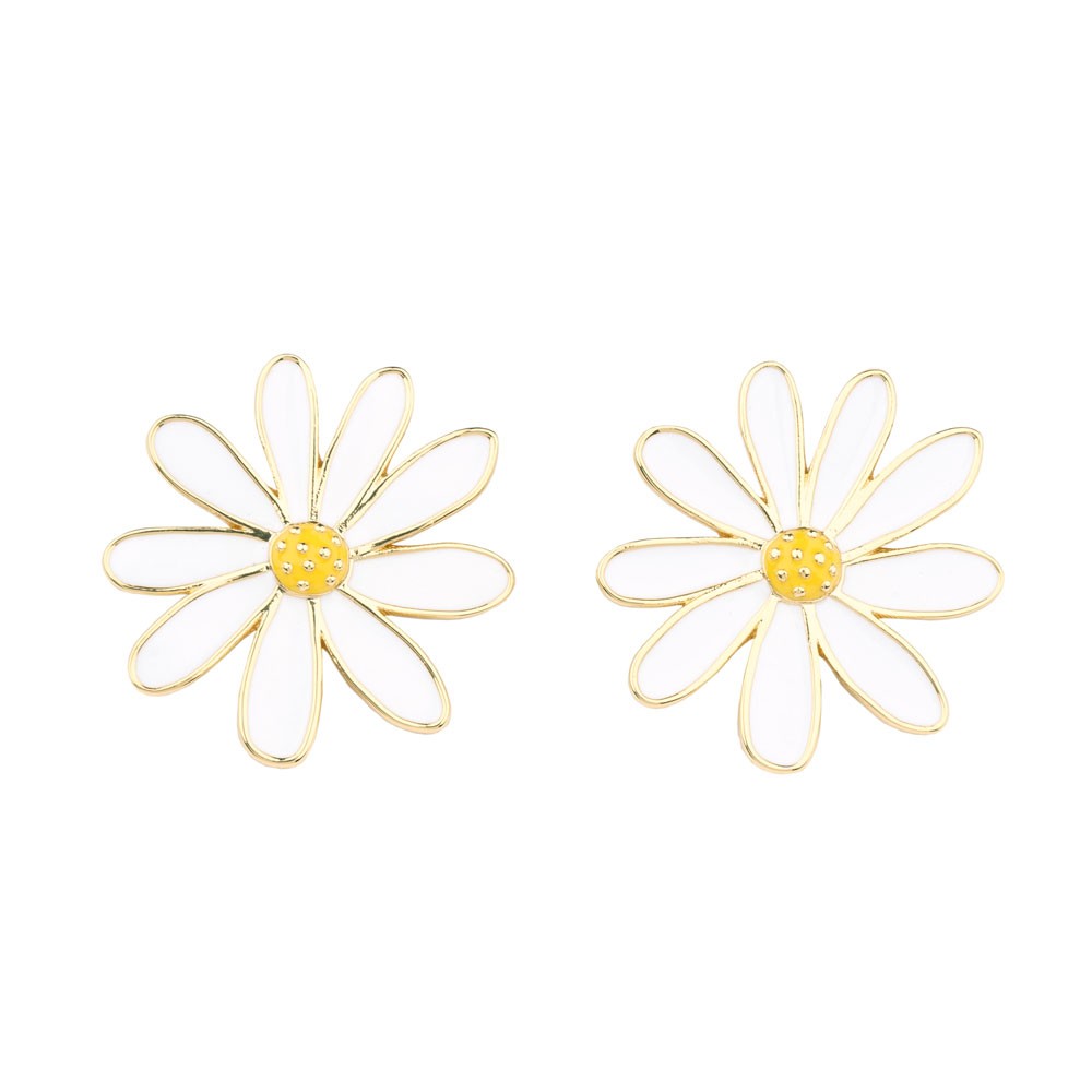 Boucles d'oreilles Marguerite - Coucou Suzette