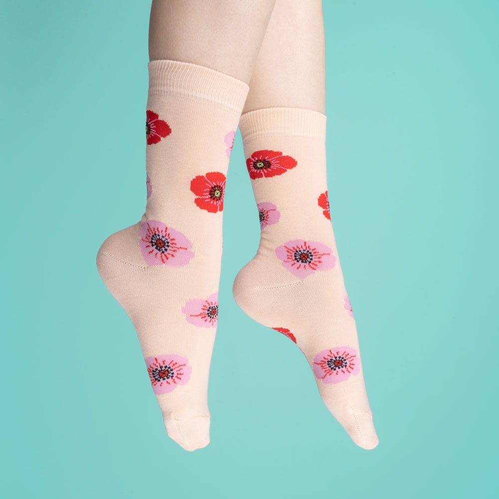 Chaussettes Coquelicot - Coucou Suzette