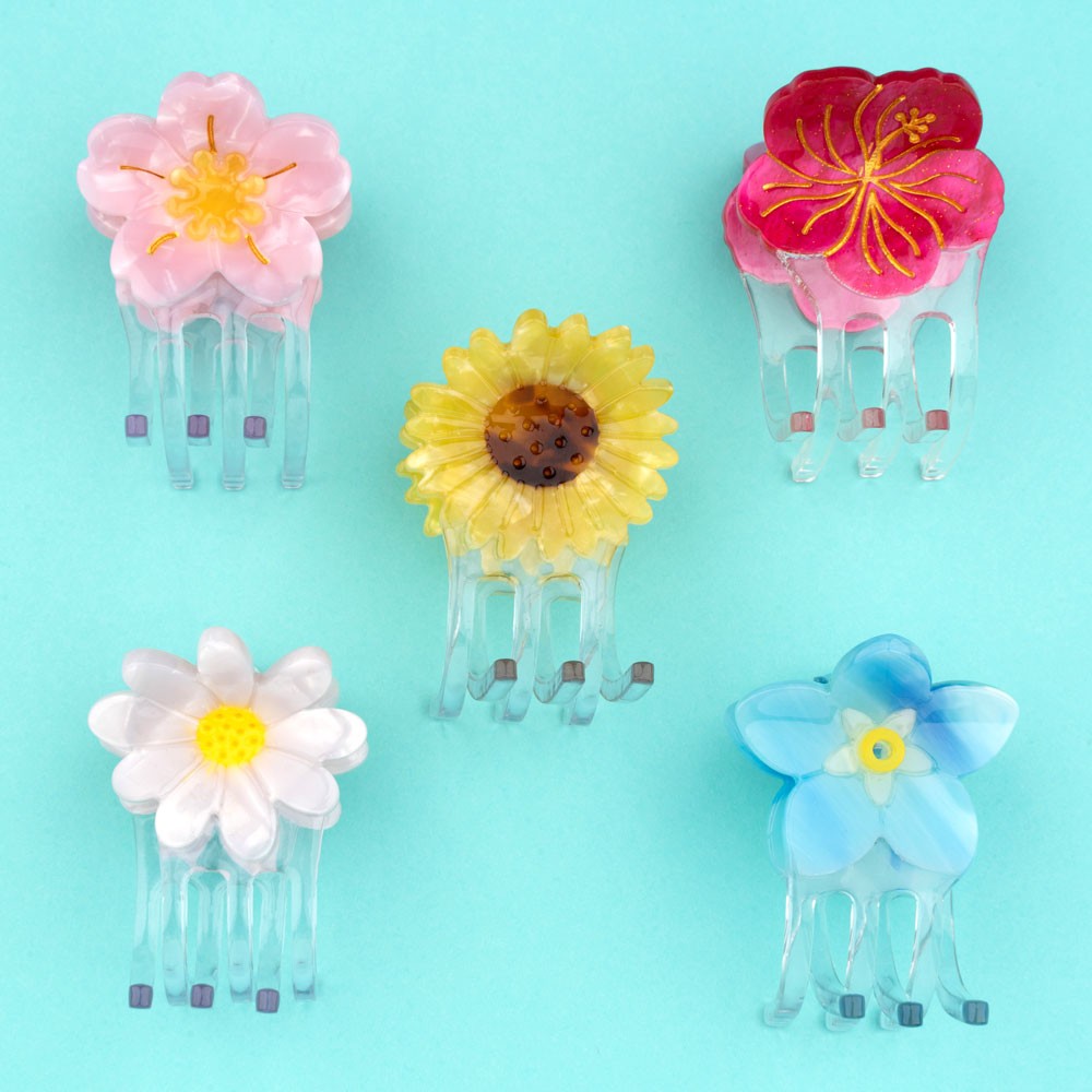 Mini pince à cheveux Hibiscus - Coucou Suzette