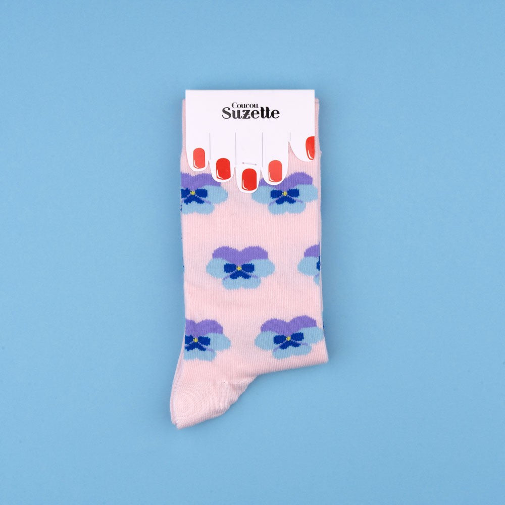 Chaussettes Pensée - Coucou Suzette