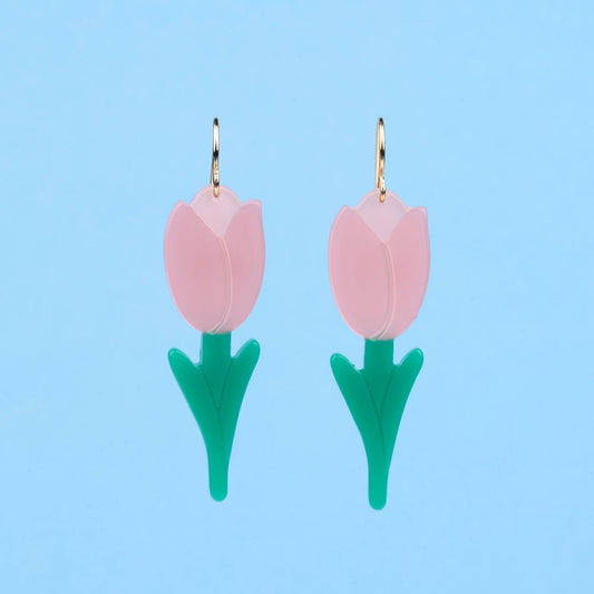 Boucles d'oreilles Tulipe