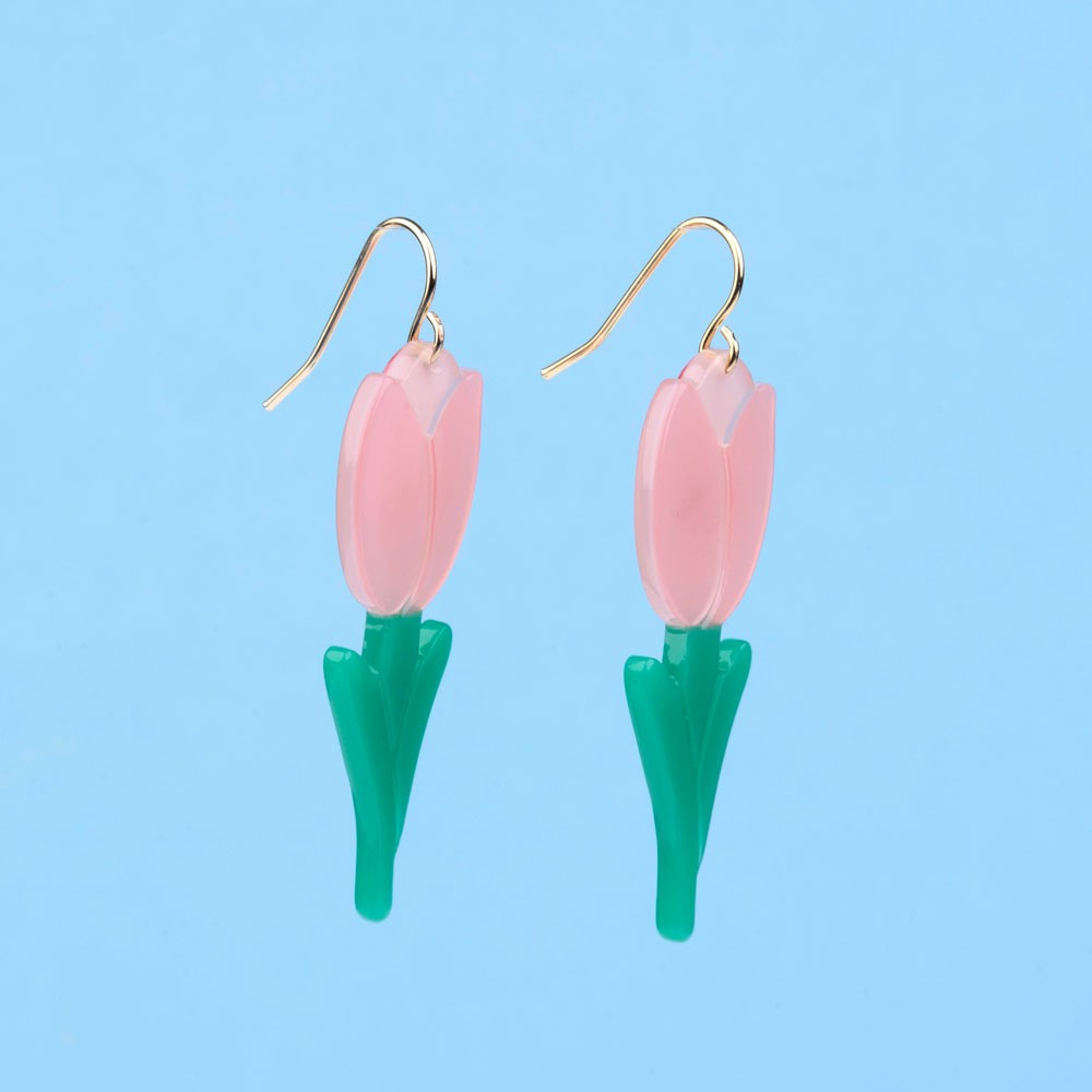 Boucles d'oreilles Tulipe - Coucou Suzette