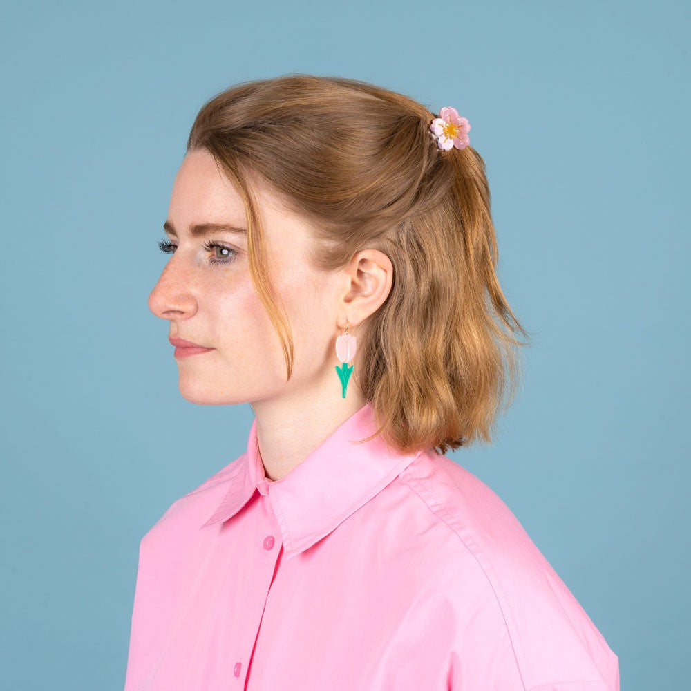 Boucles d'oreilles Tulipe - Coucou Suzette