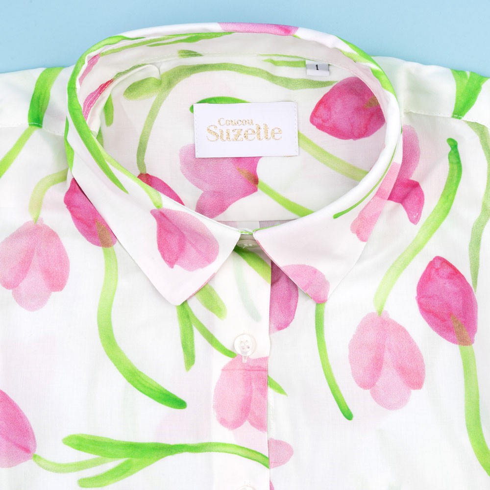 Chemise Tulipes - Coucou Suzette