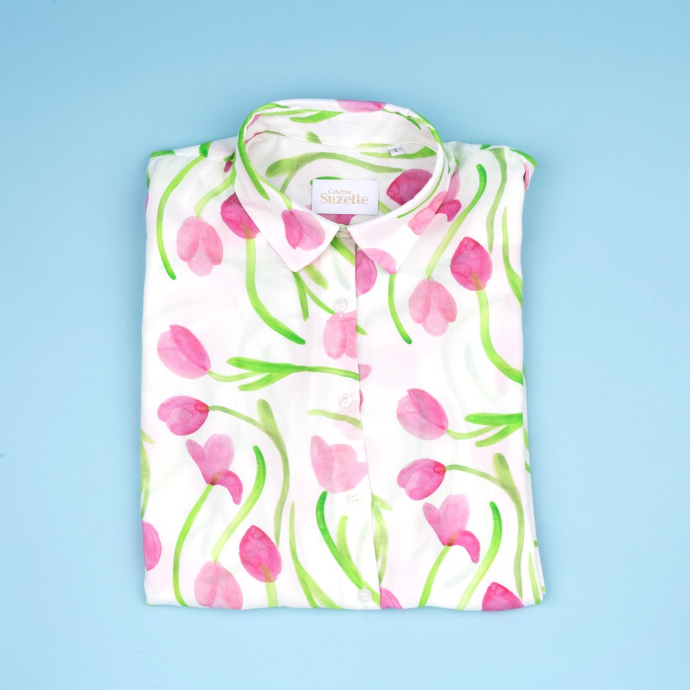 Chemise Tulipes - Coucou Suzette