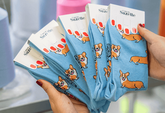 Une journée dans notre usine de chaussettes