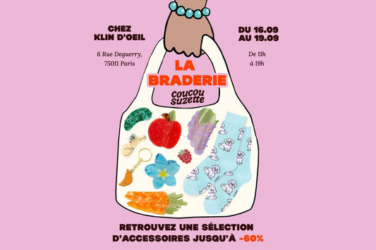BRADERIE CHEZ KLIN D’OEIL