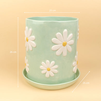 Daisy Flower Pot