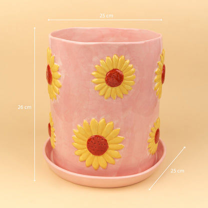 Pot de fleurs Tournesol