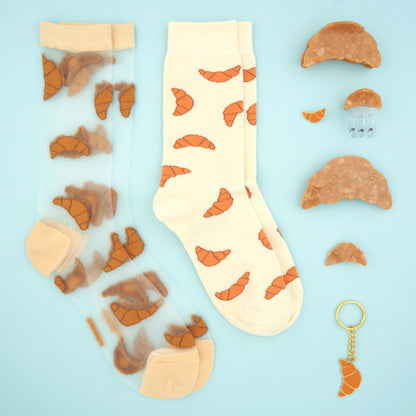 Croissant Socks