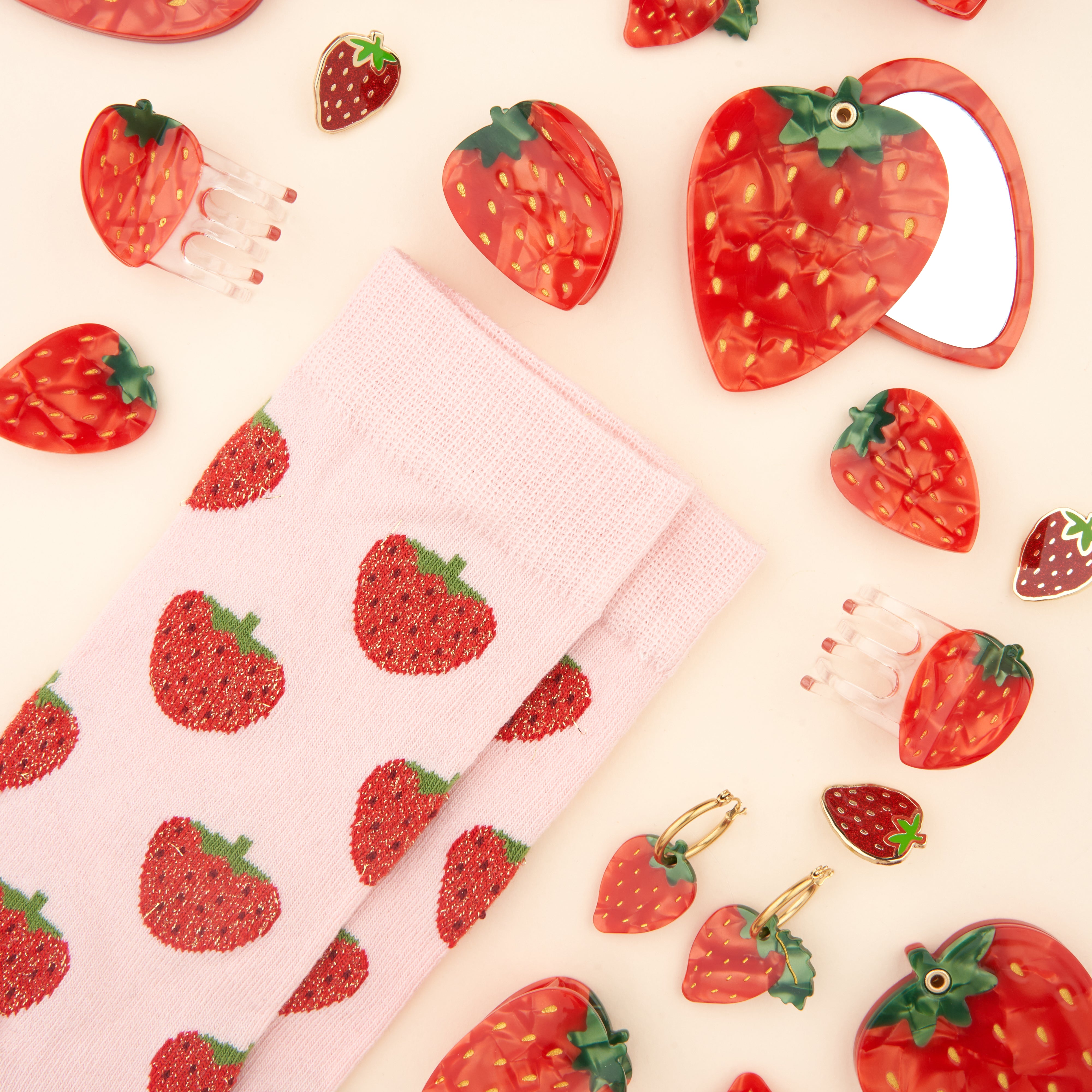fraise Pince à cheveux Fraise – Coucou Suzette
