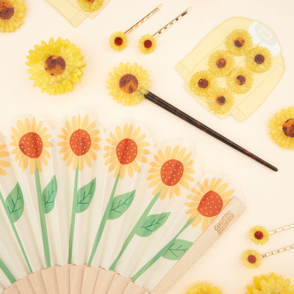 Sunflower Hair Stick