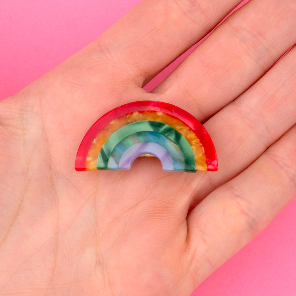 Rainbow Hair Clip