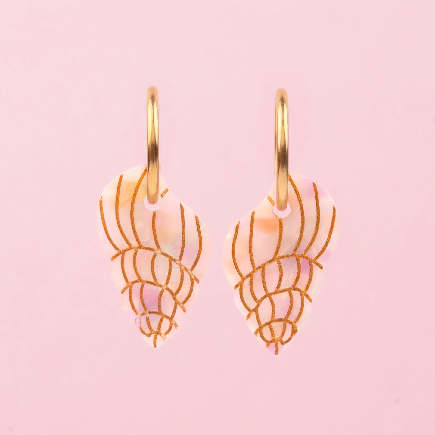 Boucles d'oreilles Coquillage