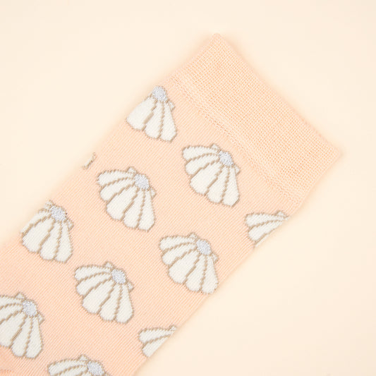 Scallop Shell Socks