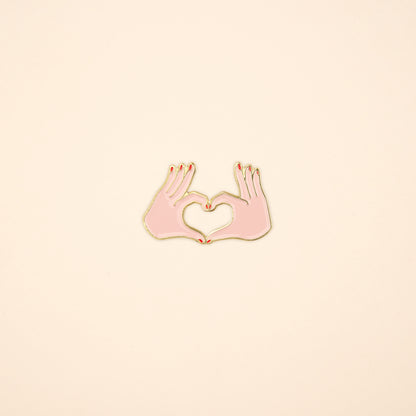 Pin's Amour - Blanc
