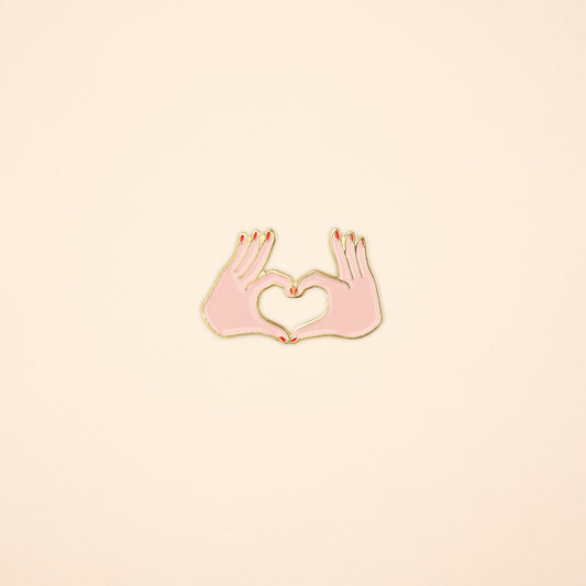 Pin's Amour - Blanc