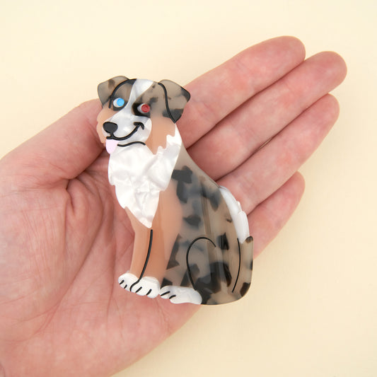 Australian Shepherd Hair Claw