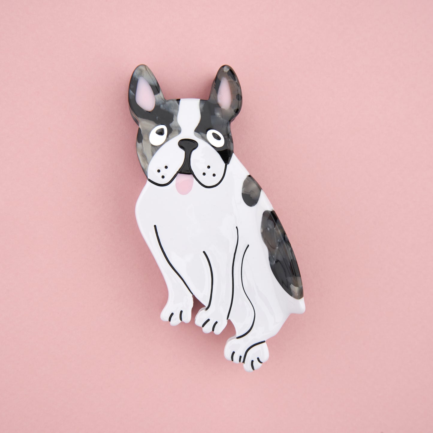 Pince à cheveux Bouledogue