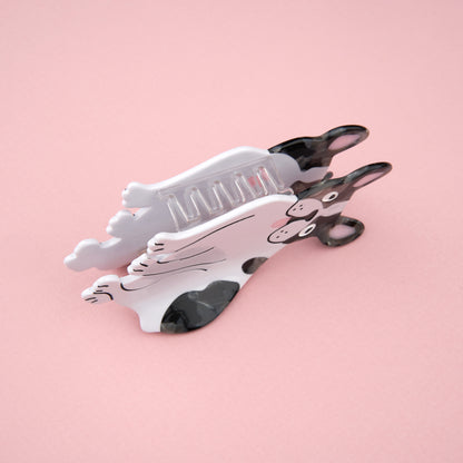 Pince à cheveux Bouledogue