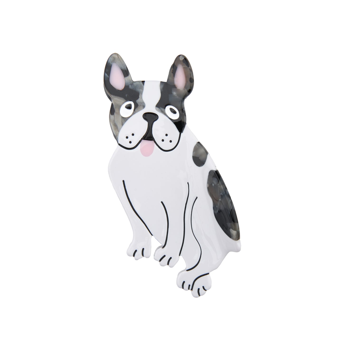 Pince à cheveux Bouledogue