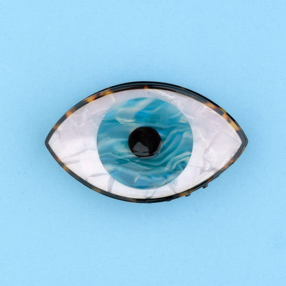 Pince à cheveux Oeil - Bleu