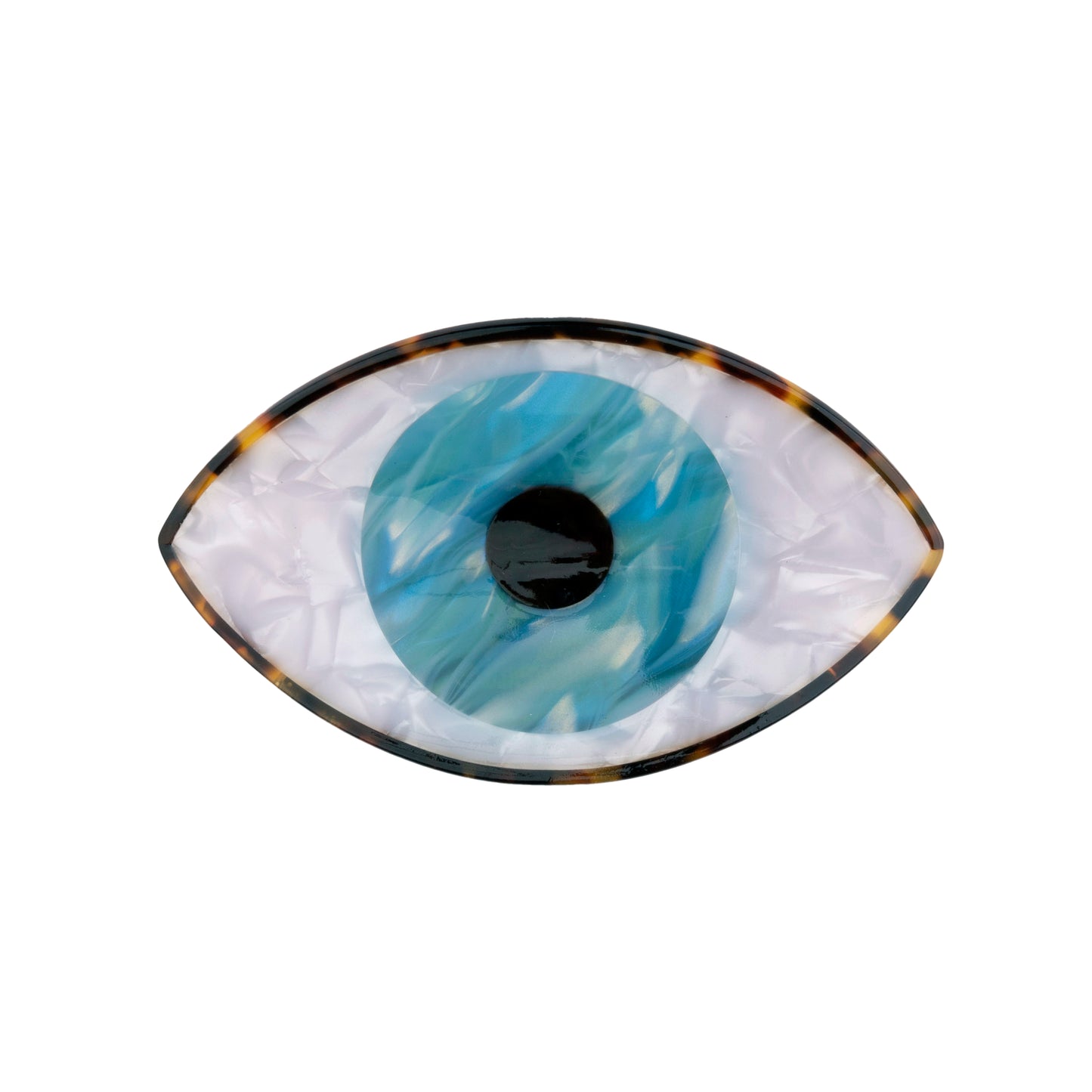 Pince à cheveux Oeil - Bleu