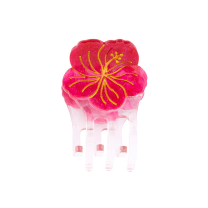 Mini pince à cheveux Hibiscus