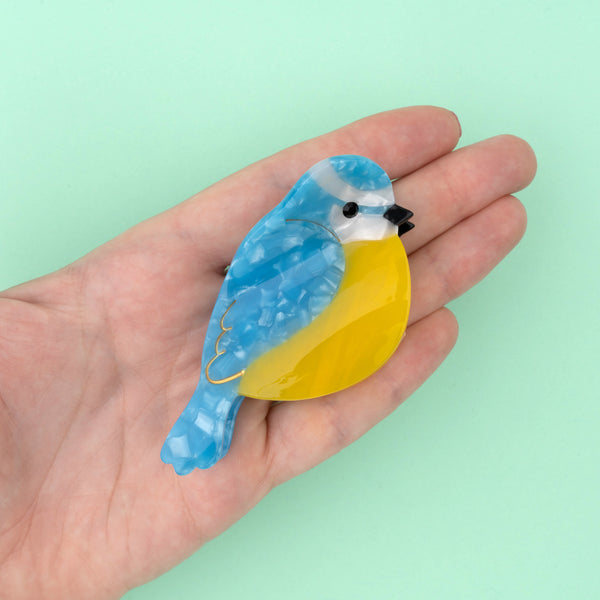 Blue Tit Bird Hair Claw – Coucou Suzette