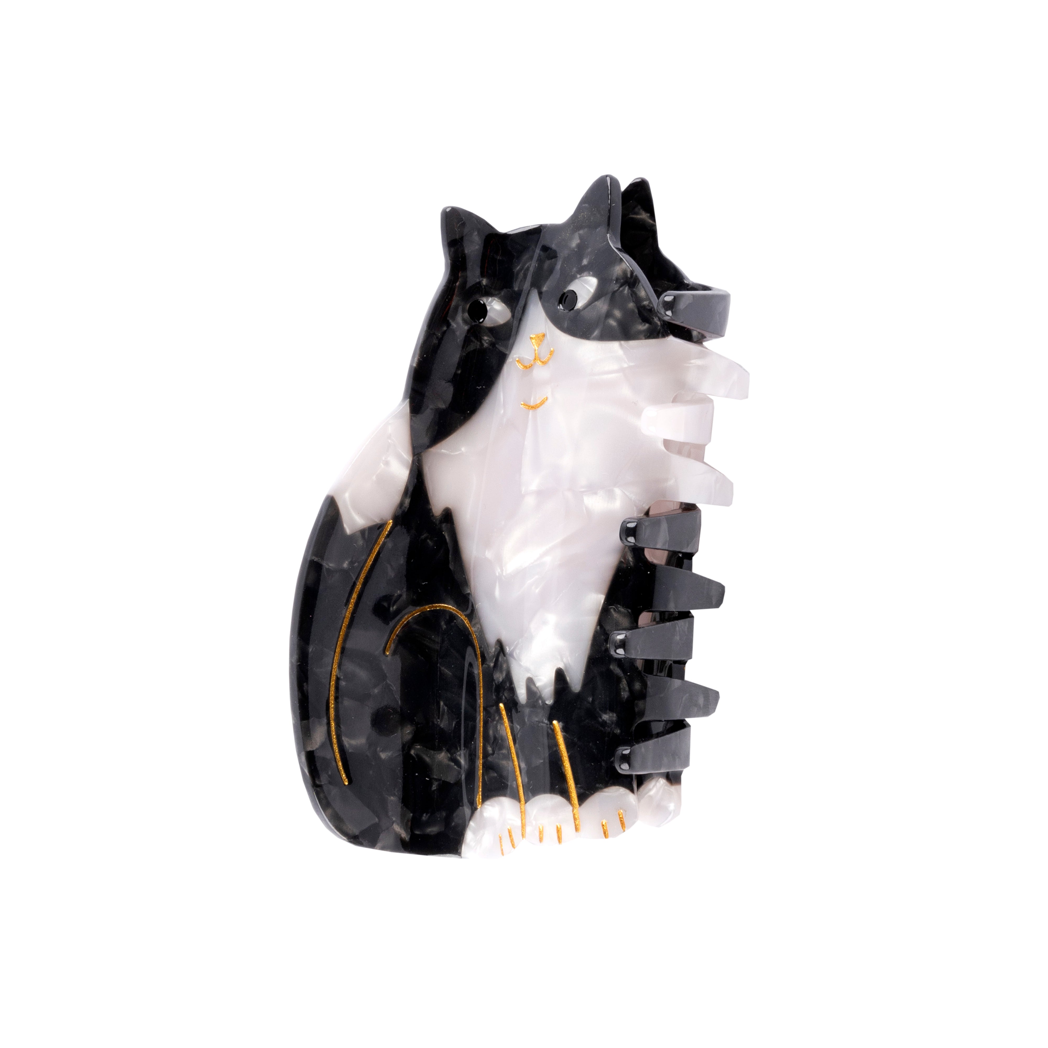 Black & White Cat Hairclaw – Coucou Suzette