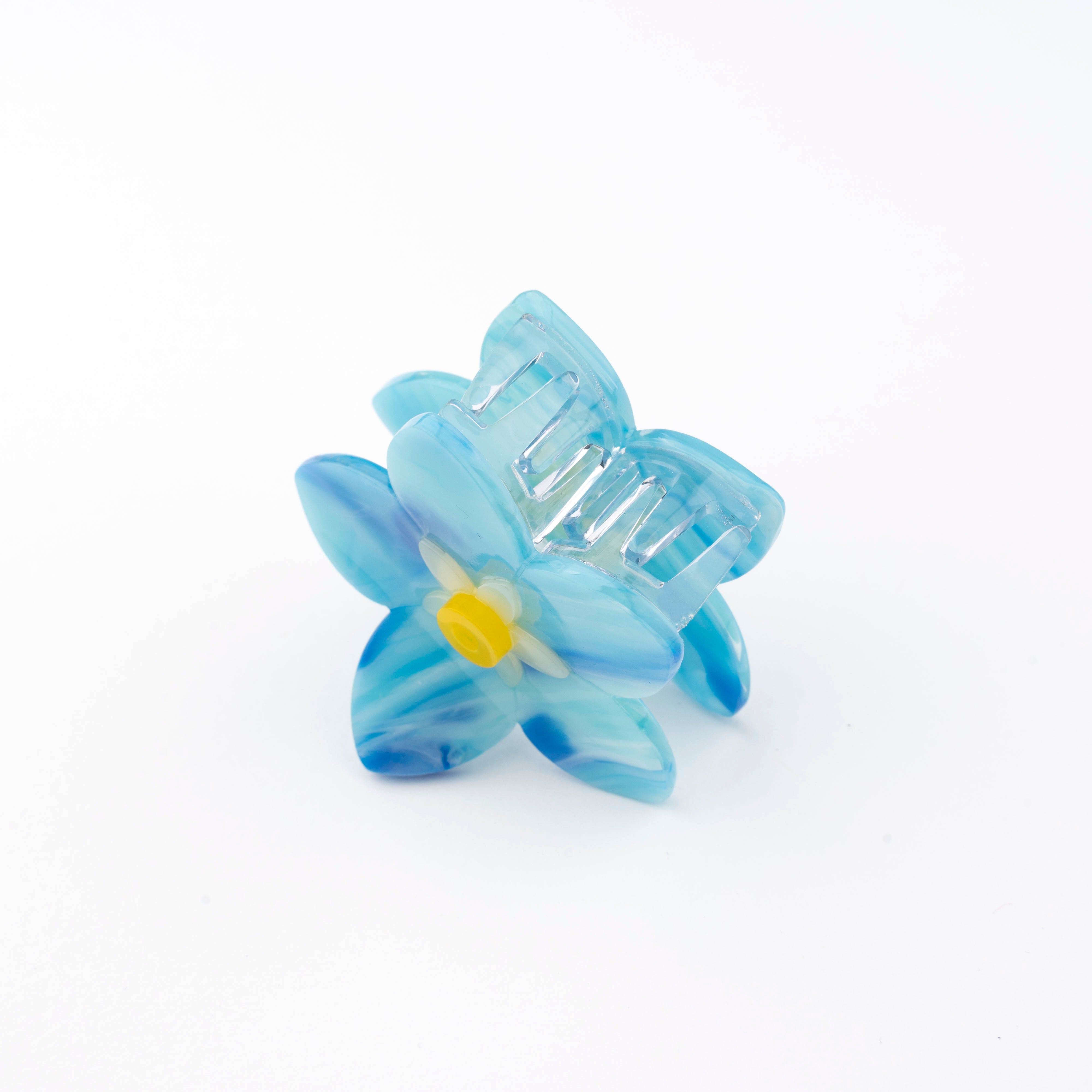 Blue Forget Me Not Flower Hair Claw – Coucou Suzette