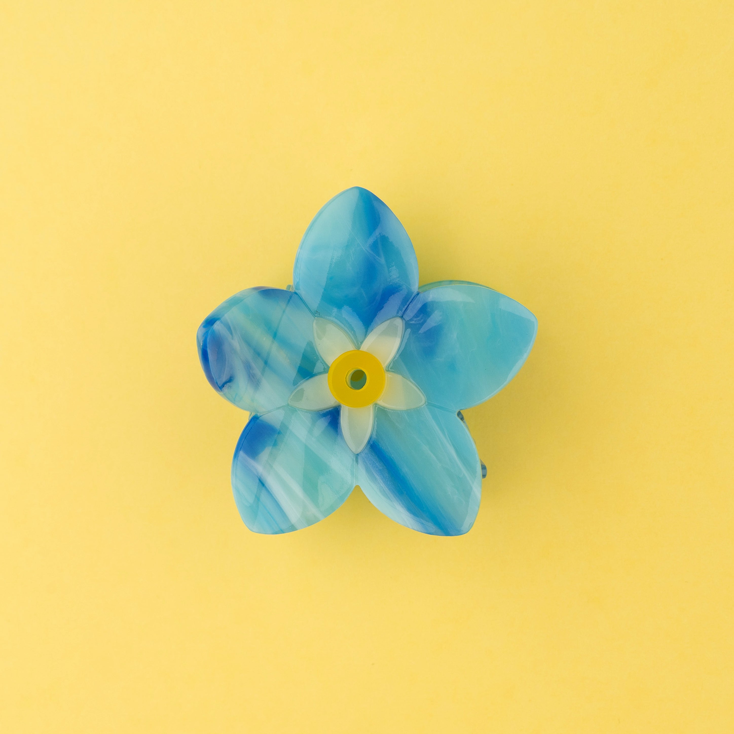 Blue Forget Me Not Flower Hair Claw – Coucou Suzette