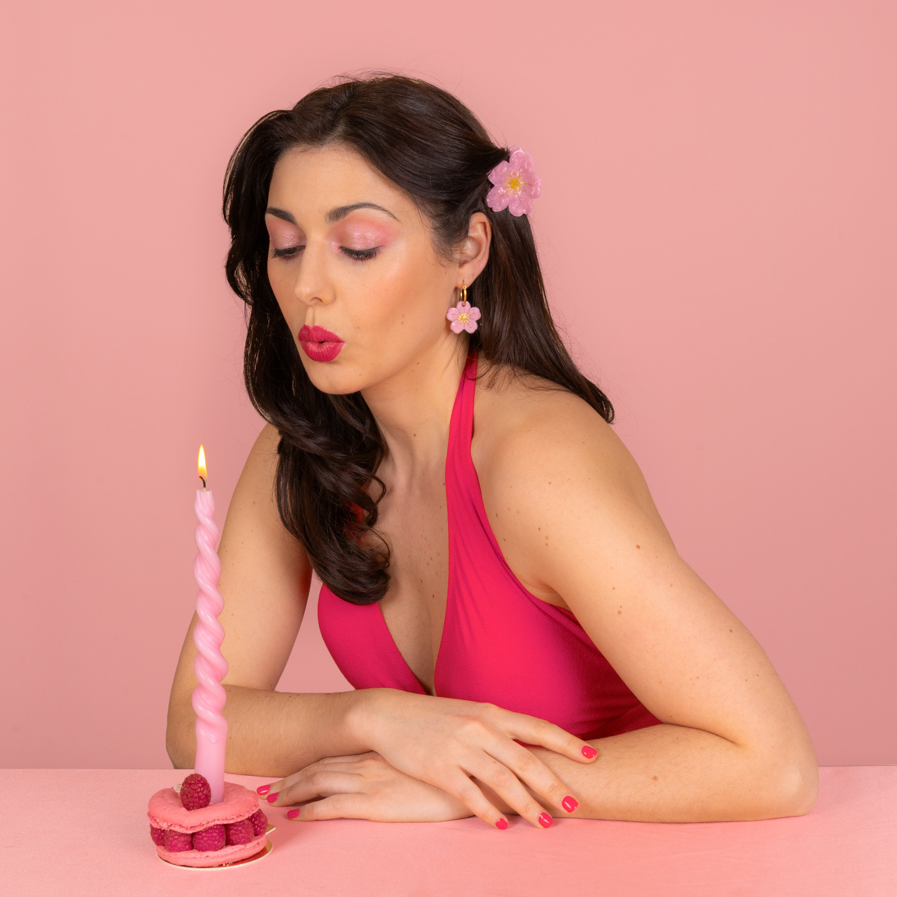 Pink Sakura Flower Hair Claw – Coucou Suzette