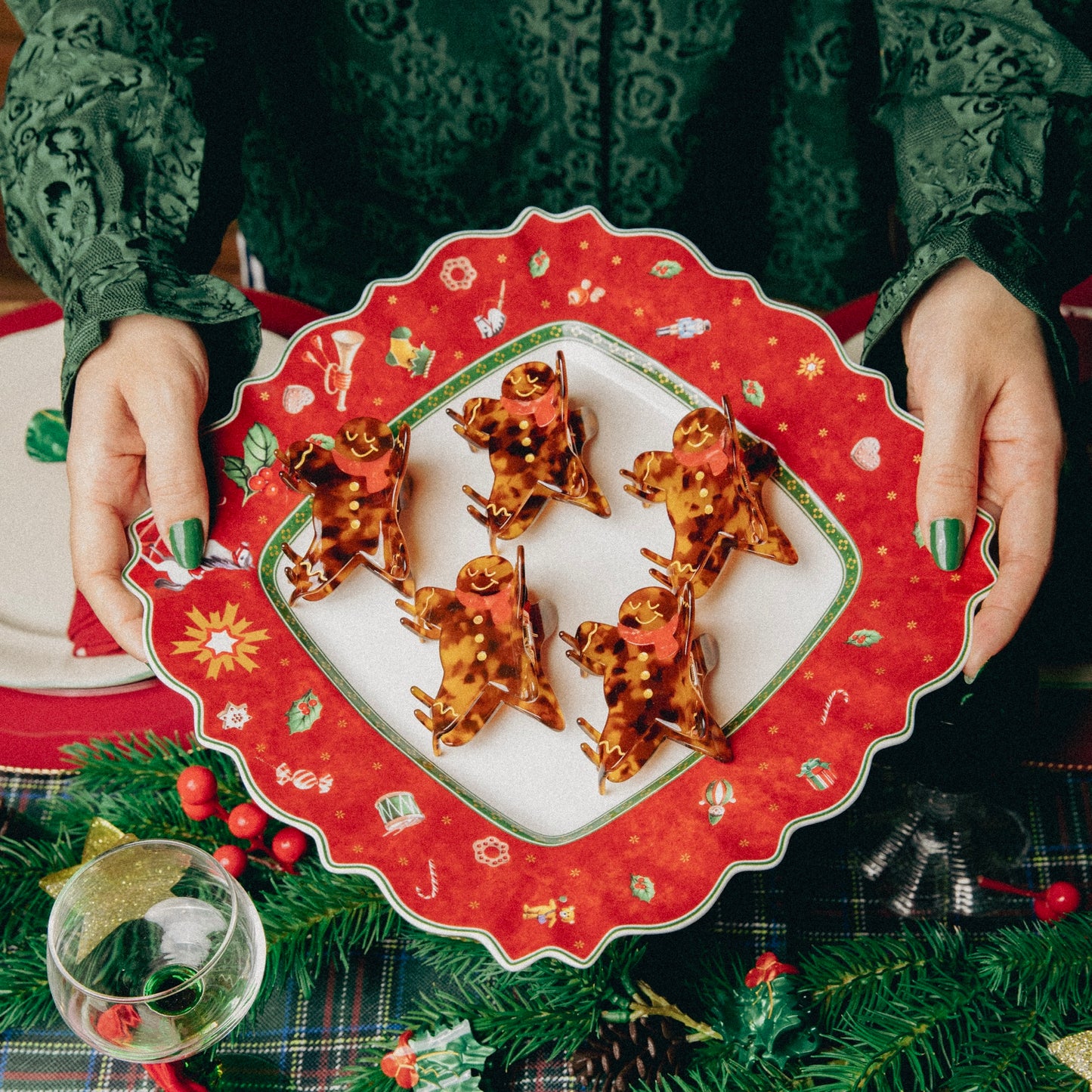Pince à cheveux Gingerman