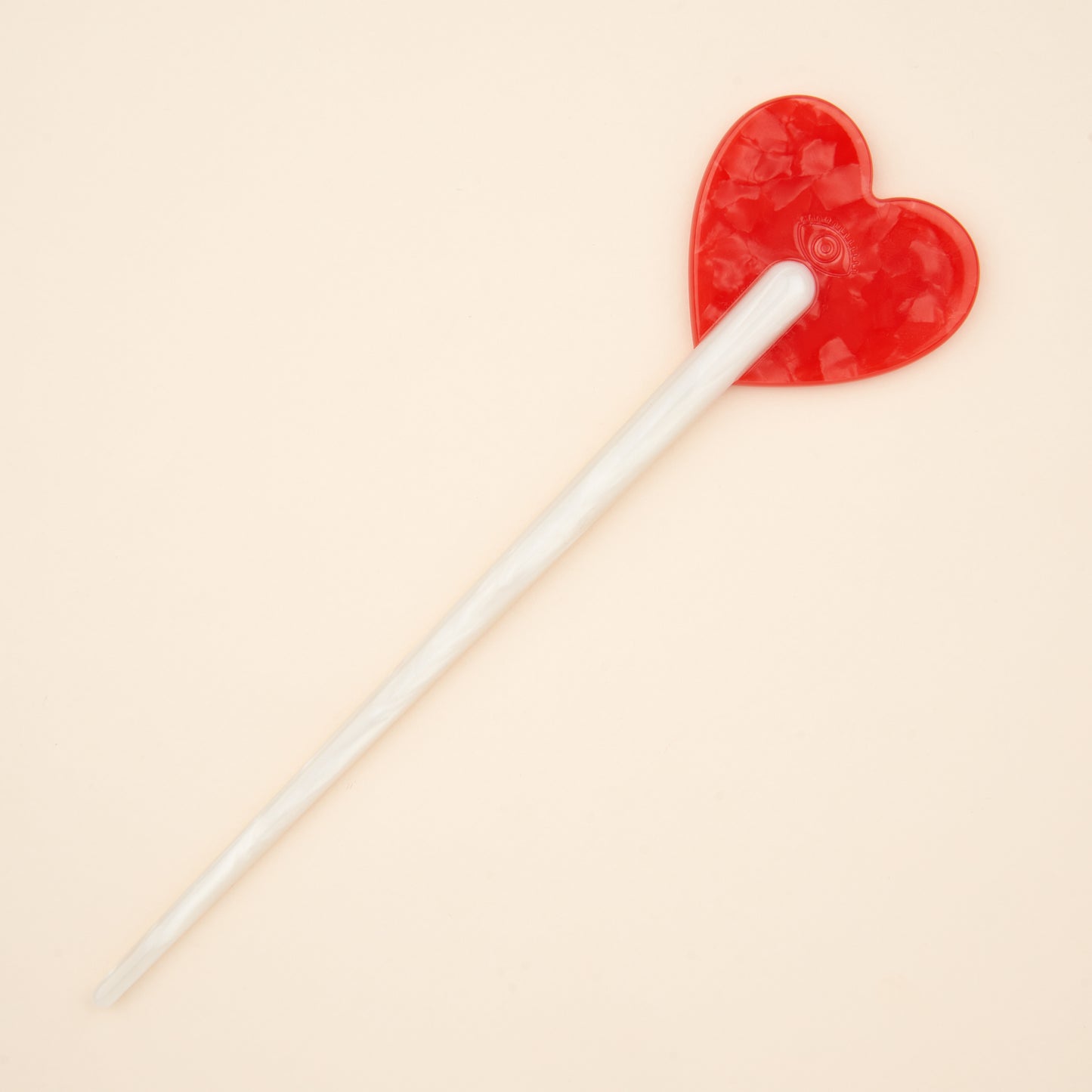 Lollipop Heart Hair Stick