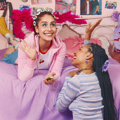 Mini pince à cheveux Oeil Bleu