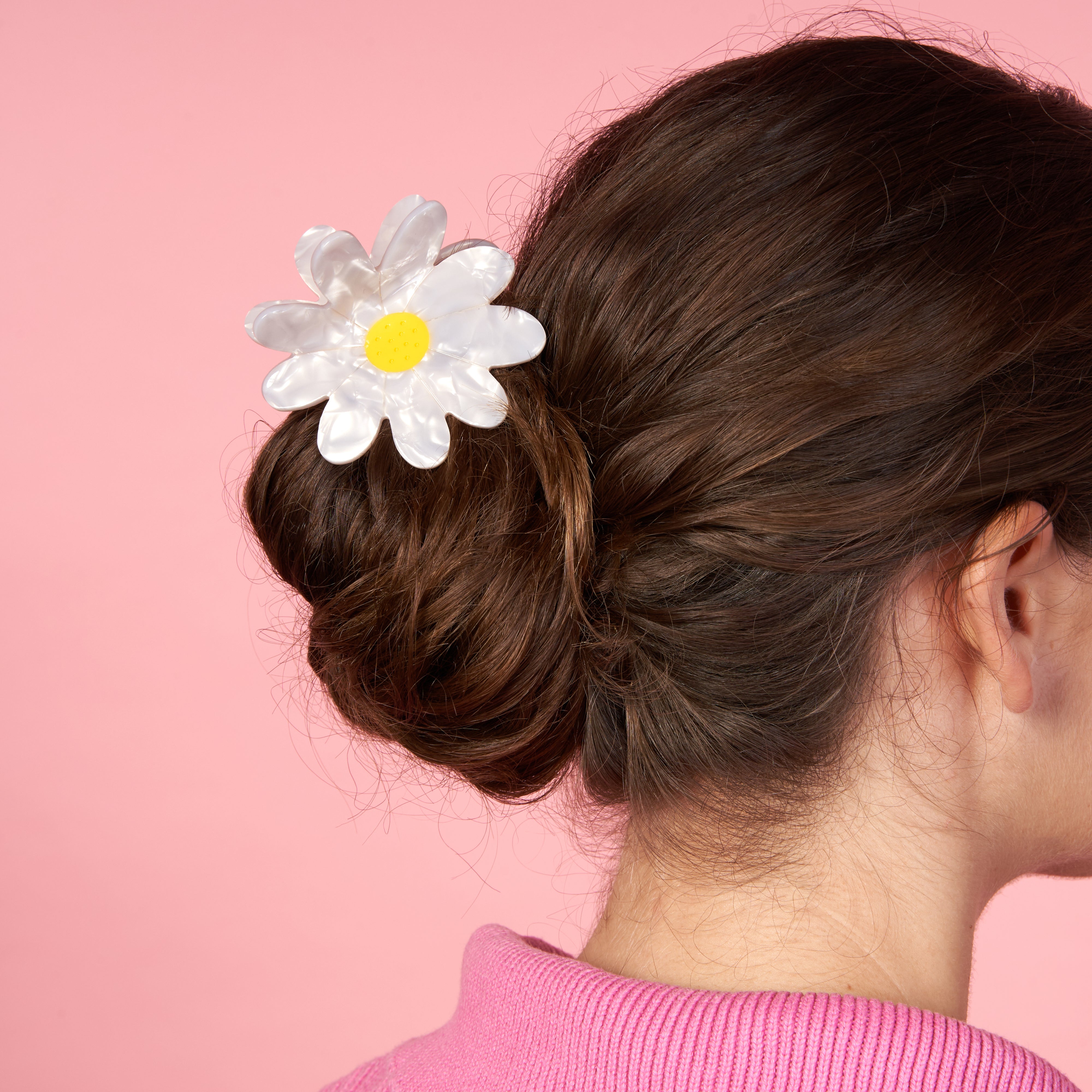 Oxeye daisy Hair Claw - Big Flower Hair Clip | Coucou Suzette