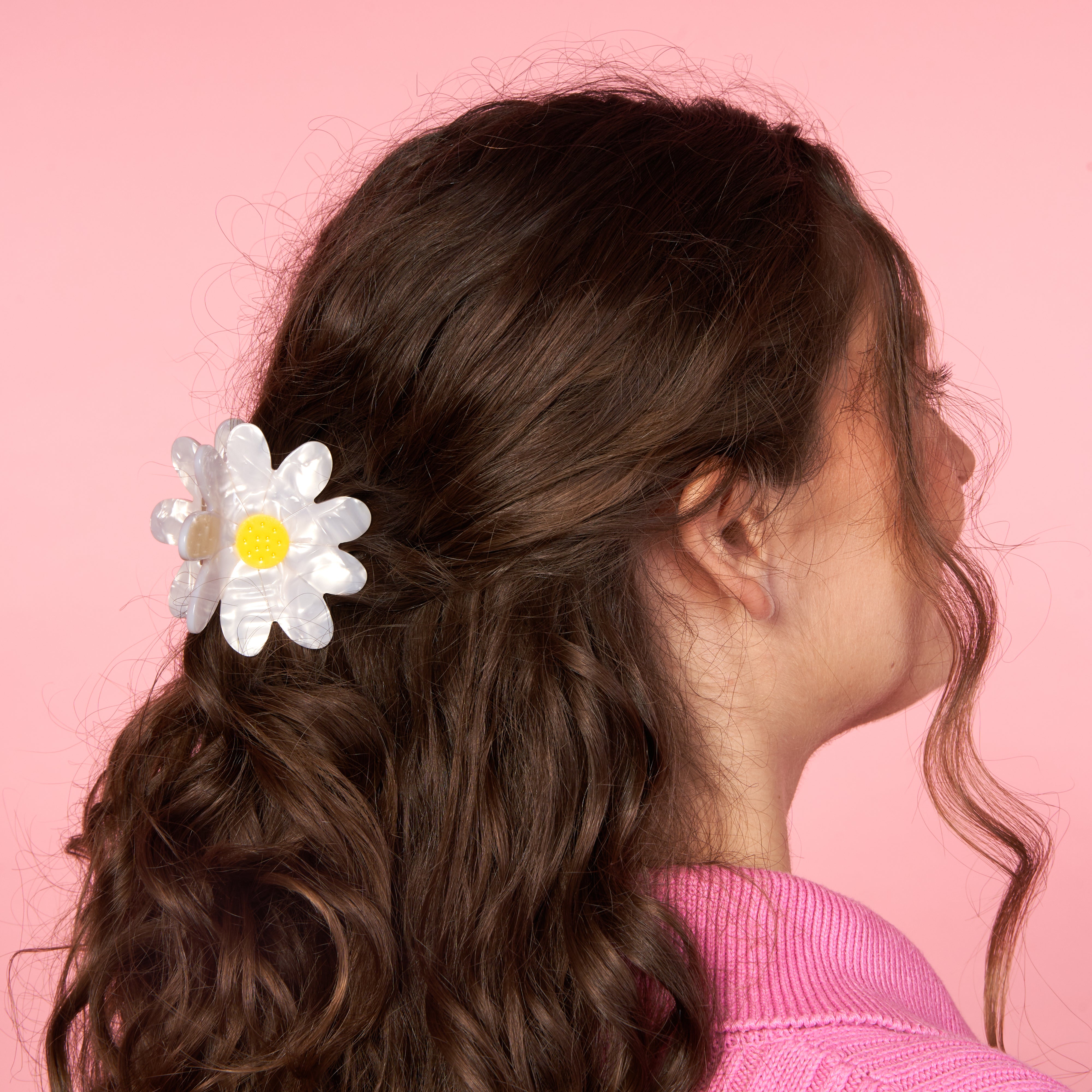 Oxeye daisy Hair Claw - Big Flower Hair Clip | Coucou Suzette