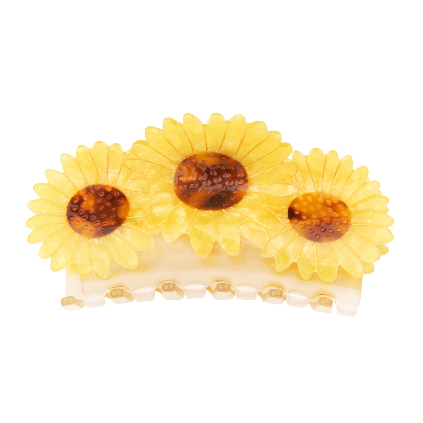 Trio Sunflowers Hair Claw