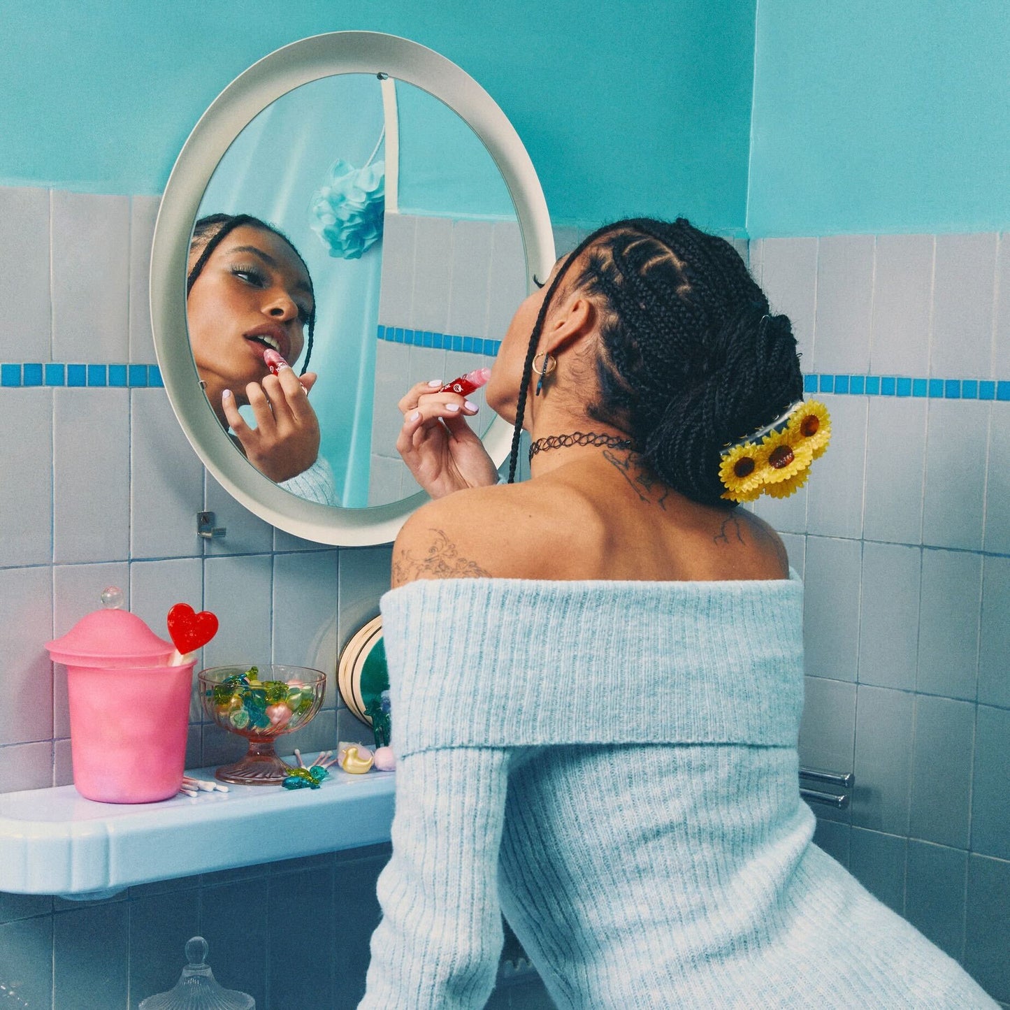 Trio Sunflowers Hair Claw