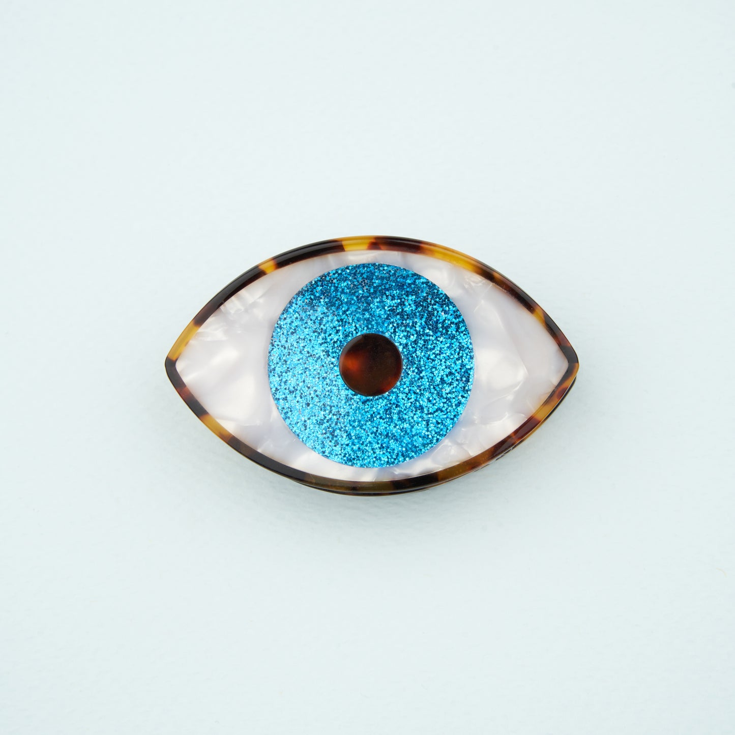 Pince à cheveux Oeil à paillettes