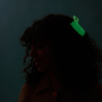 Pince à cheveux Teckel Fantôme