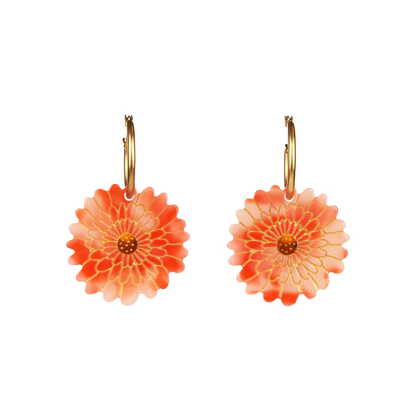 Boucles d'oreilles Dahlia